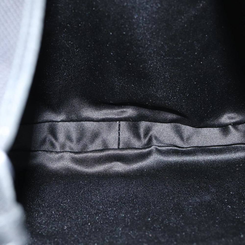 SAINT LAURENT Mombasa Hand Bag Nylon Black Auth yk13359 - Picture 11 of 16